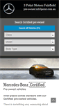 Mobile Screenshot of pre-owned.mb3point.com.au